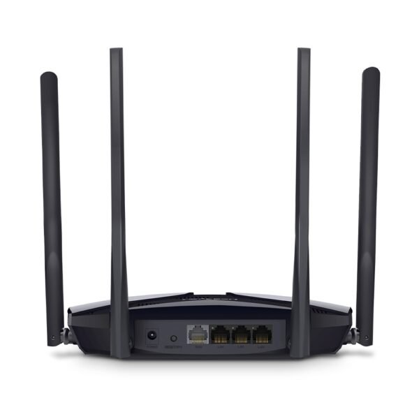 Бездротовий маршрутизатор Mercusys MR80X Wi-Fi6 AX3000, 1xGE WAN, 3XGE LAN, 4 антени (MR80X) - Зображення 2
