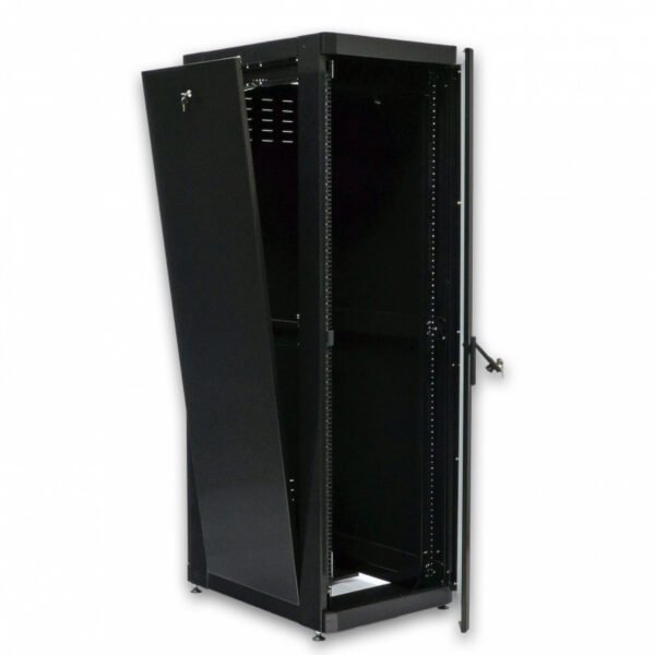 Шафа серверна CMS 42U 610 х 865 UA-MGSE4268MB посилена для мережевого обладнання - Зображення 2
