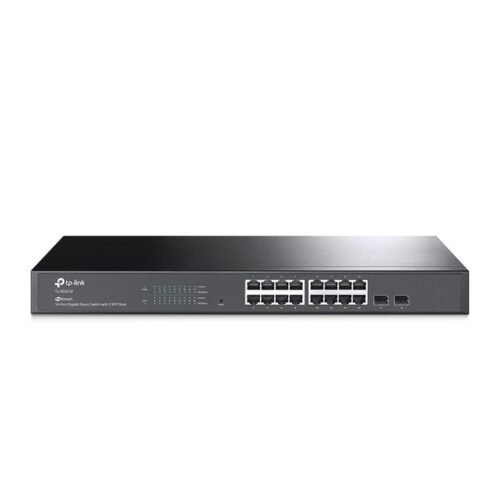 Комутатор TP-LINK TL-SG2218 16x1GE 2xSFP L2 Smart Switch 19″ 1U