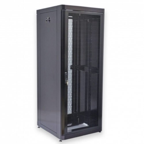Шафа серверна CMS 42U 800 х 865 UA-MGSE4288PB з перфорованими дверима для мережевого обладнання